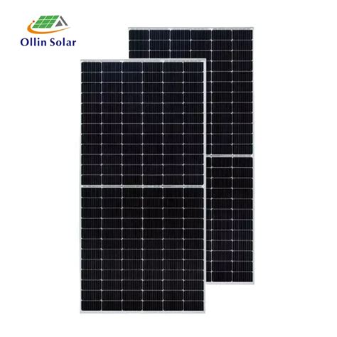 Topcon N Type 580watt Bificial Solar Panel Monocrystalline With Eu Ce