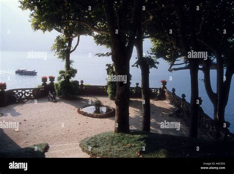 Gardens of Villa Balbianello Lake Como Lombardy Italy Stock Photo - Alamy