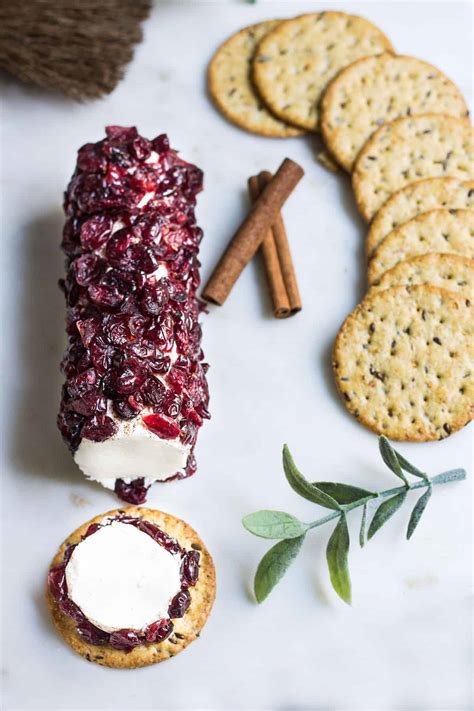 Cranberry Cheese Log For Fall Entertaining Mon Petit Four®