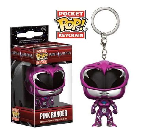 POWER RANGERS LLAVERO 4 CM PINK RANGER POCKET POP Ropa Y Complementos