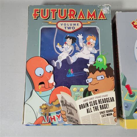 Futurama Volumes One And Two Box Sets Dvds And Blu Ray Discs