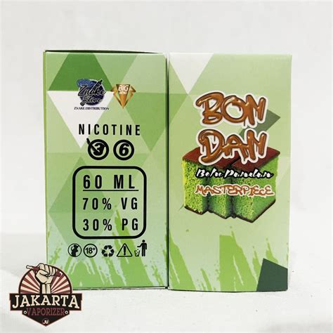 Jual BONDAN BOLU PANDAN 60ML 3MG 6MG BY JAVA JUICE X PAMELA SAFITRI