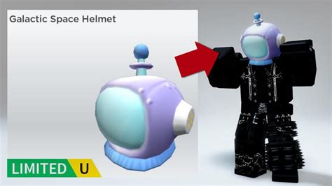 How To Get Galactic Space Helmet Free Roblox Item Now Limited Ugc Youtube