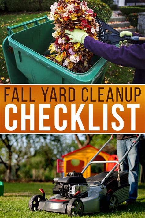 The Ultimate Fall Yard Cleanup Checklist Budget Dumpster