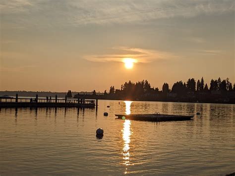 Free Picture Sunspot Pier Harbor Sunset Seaside Sunlight Bright