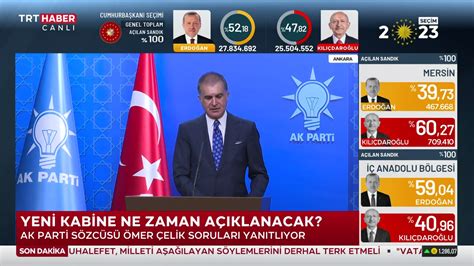 TRT Haber Canlı on Twitter Yeni Kabine ne zaman açıklanacak AK