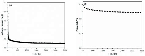 A Leakage Current And B Self Discharge Of Supercapacitor Device