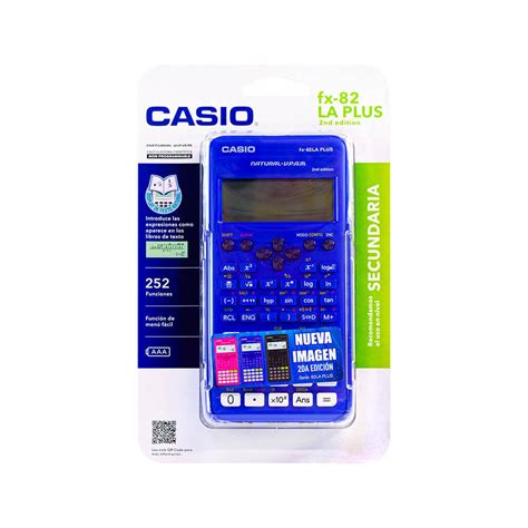 Calculadora Casio Fx 82la Plus