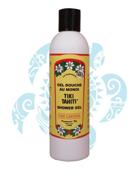 GEL DOUCHE MONOÏ TIKI TAHITI PARFUM TIARE 250ML