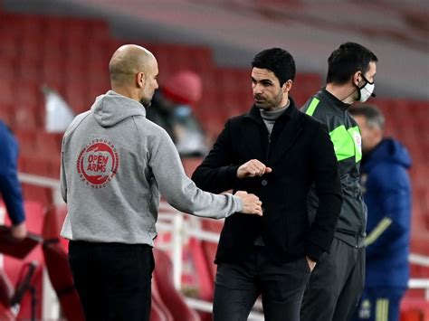 Pep Guardiola Praises Mikel Arteta After Man Citys ‘really Tough