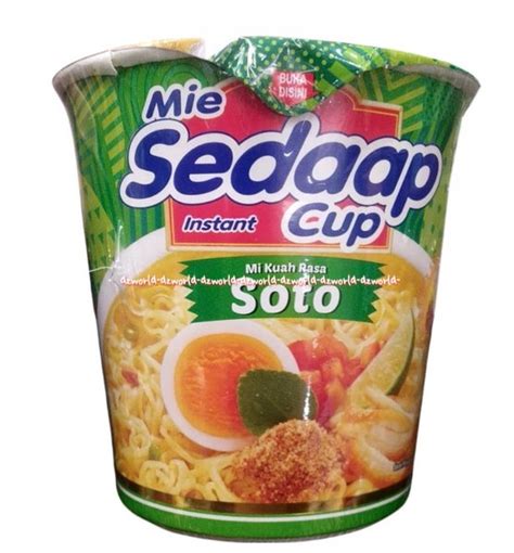 Jual Mie Sedap Soto Mi Kuah Dalam Cup Mie Dalam Mangkok Mie Rasa Soto