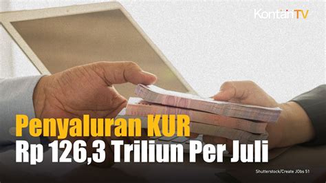 Realisasi Penyaluran Kur Capai Rp Triliun Per Juli