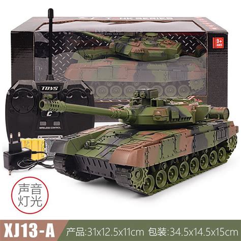 F Rc Tank With Light Sound G Wireless Remote Control Infra Red