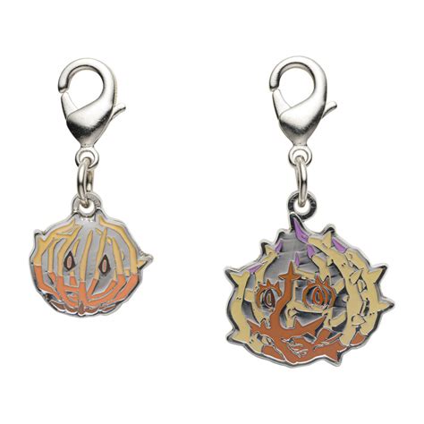 Metal Keychains Set Pok Mon Meccha Japan