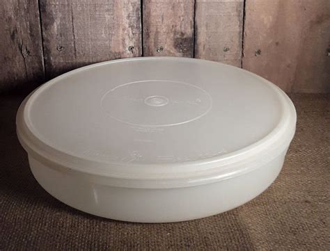 Vintage Tupperware Pie Cupcake Cookie Storage Container 242 5 Etsy