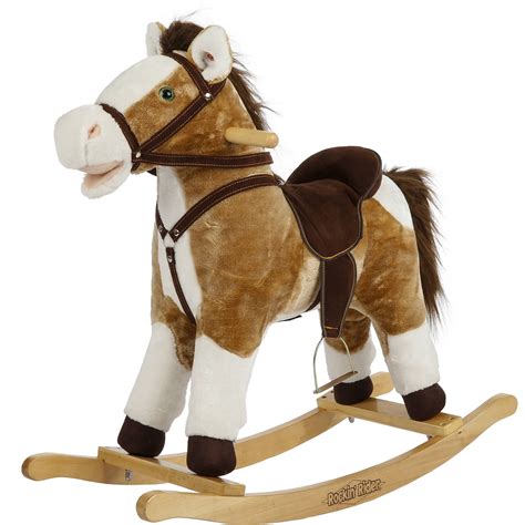 Henley Rocking Horse Kids Ride On Toy Durable Wood Base Rocker W