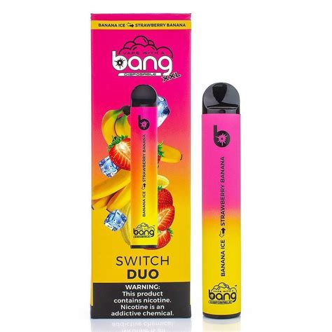 Bang Xxl Switch Duo Disposable Vape Pen 2500 Puffs 6 Nicotine 7ml — Ejv Distro