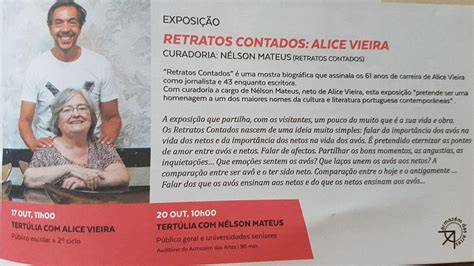 Exposi O De Alice Vieira Em Alcoba A Retratos Contados