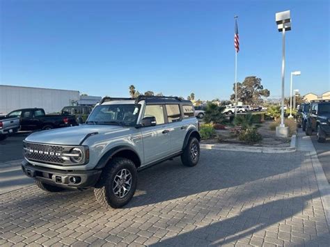 Used Ford Bronco Badlands Door Advanced X At Paso Robles Ford