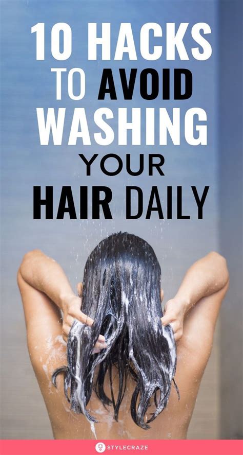 10 Smart Tricks To Avoid Washing Your Hair Daily Artofit