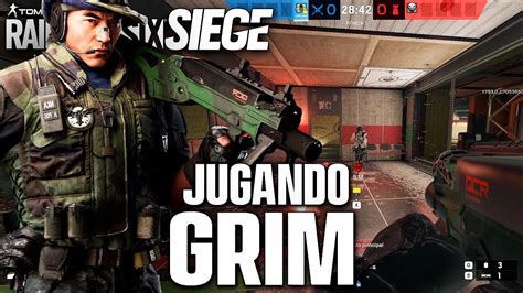 Jugando Con GRIM Brutal Swarm Caramelo Rainbow Six Siege Gameplay