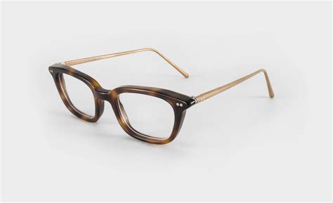 Tortoise shell rectangle glasses frames for women - Banton Frameworks