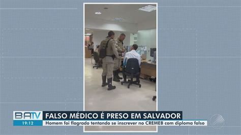 Falso M Dico Preso Em Flagrante Na Sede Do Conselho Regional De