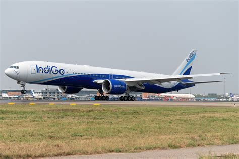 Indigo Airlines First Boeing Painted In Its Own Livery Landed At