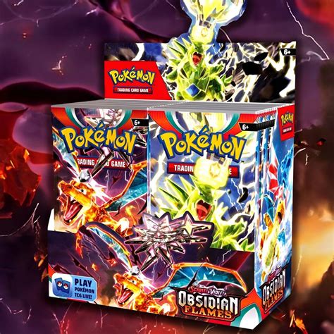 KARTY POKEMON KOLEKCJONERSKIE MEGA BOX ZESTAW OBSYDIAN FLAMES 360 SZTUK