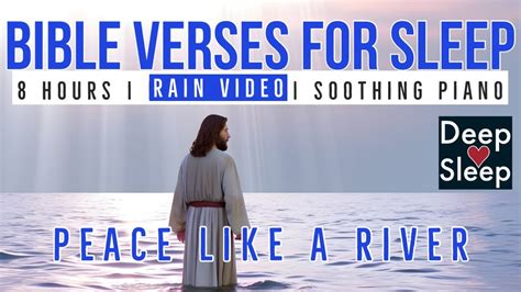 Hours Deep Sleep Bible Verses Rain Video Christian Meditation