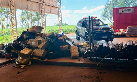 Polícia Civil incinera quase 4 toneladas de drogas em Aral Moreira