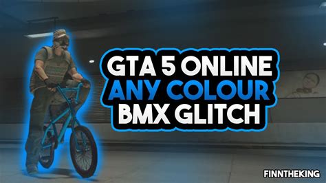 GTA 5 Online Glitches 1 33 NEW ANY COLOUR BMX BIKE GLITCH Rare