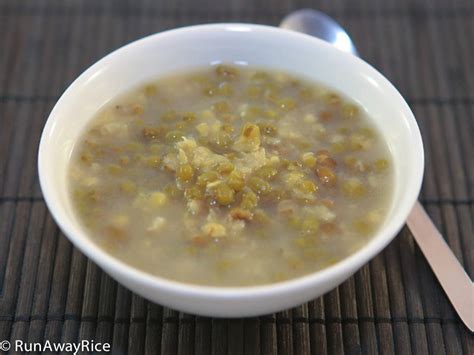 Mung Bean Dessert Che Dau Xanh Runawayrice