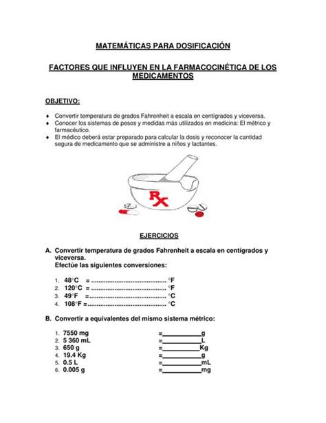 Dosificaci N De F Rmacos Res Menes M Dicos Udocz