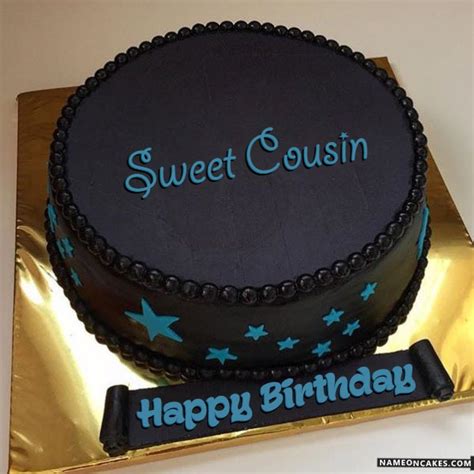 Happy Birthday Sweet Cousin Cake Images