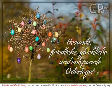 CoolPhotos de Gesunde friedliche glückliche und entspannte Ostertage