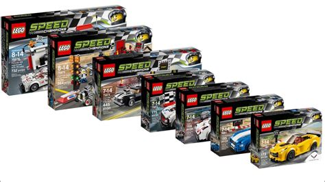 All Lego Speed Champions 2016 Sets Compilationcollection Speed Build