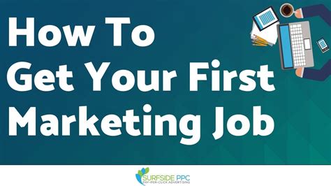 How To Land Your First Marketing Job Or Advertising Job With Little To