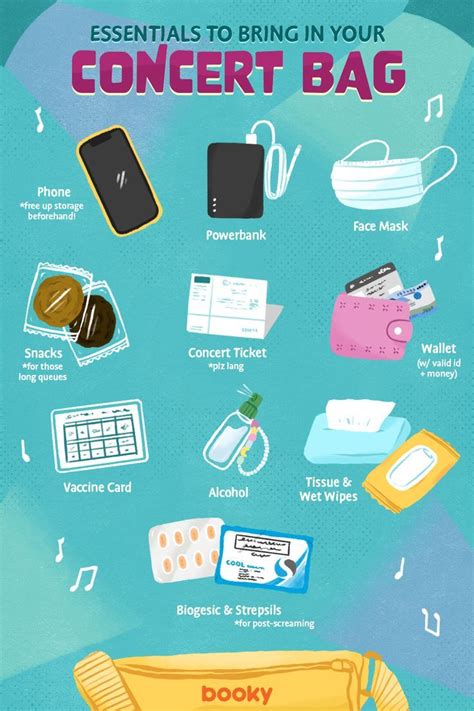 Essentials To Bring In Your Concert Bag Hobi