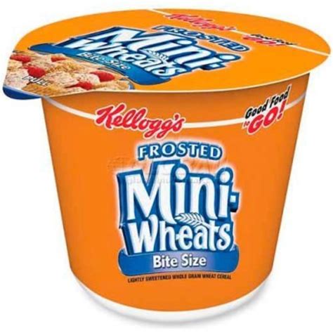 Kelloggs Kelloggs Cereal In A Cup Frost Mini Wheats 25 Oz 6pack