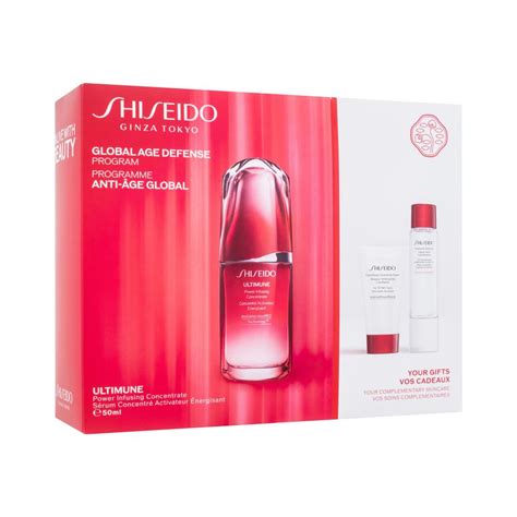 Shiseido Ultimune Global Age Defense Program Zestaw Serum Do Twarzy