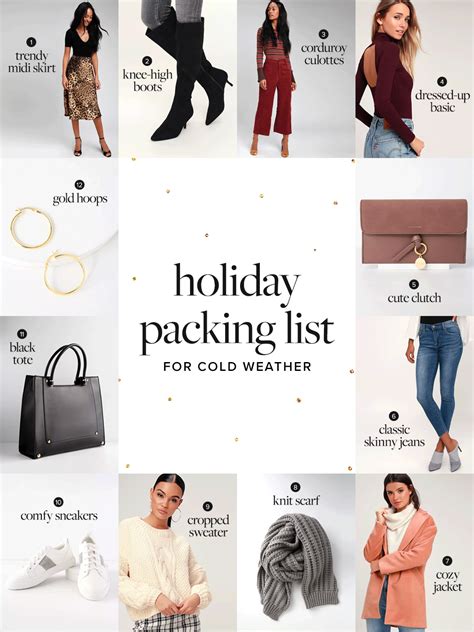 The Piece Cold Weather Packing List That Will Simplify Your