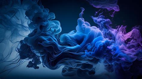 Abstract Colourful Smoke Realistic Wallpaper Background Stock