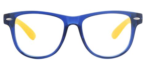 Radio Square Prescription Glasses - Blue | Kids' Eyeglasses | Payne Glasses