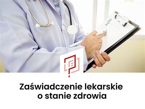 Za Wiadczenie Lekarskie O Stanie Zdrowia Zus Ol Krus N I Inne