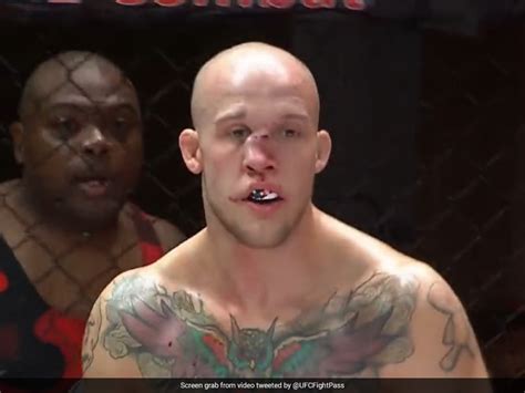 Video Mma Fighter Suffers Horrific Nose Disfigurement After Taking Knee To Face Other Sports News