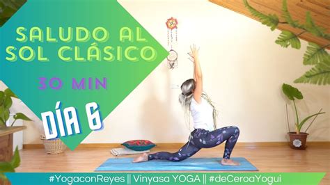 Min D A Vinyasa Yoga Para Principiantes Saludo Al Sol Cl Sico