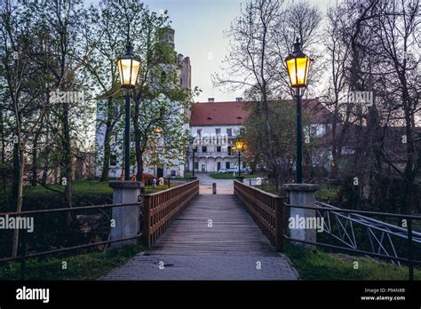 Castle in Breclav city in Czech Republic Stock Photo - Alamy