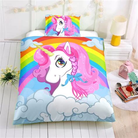 Rainbow Beloved Unicorn Bedding Set | Unilovers