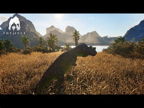 พื้นที่ล่าทำเลทอง Ceratosaurus สอนแก้บัคเซิร์ฟเวอร์ Official The Isle Evrima เกาะไดโนเสาร์ Ss637